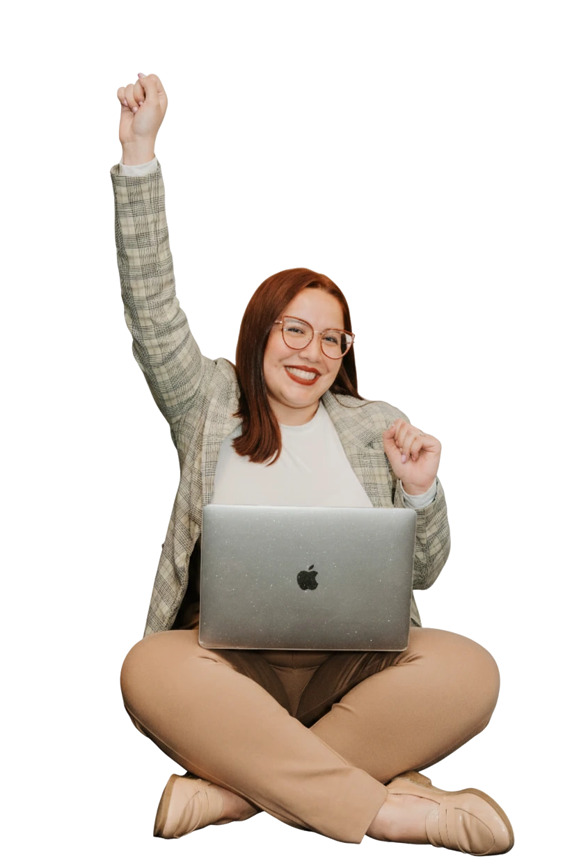 Estudiante tomando lección en línea